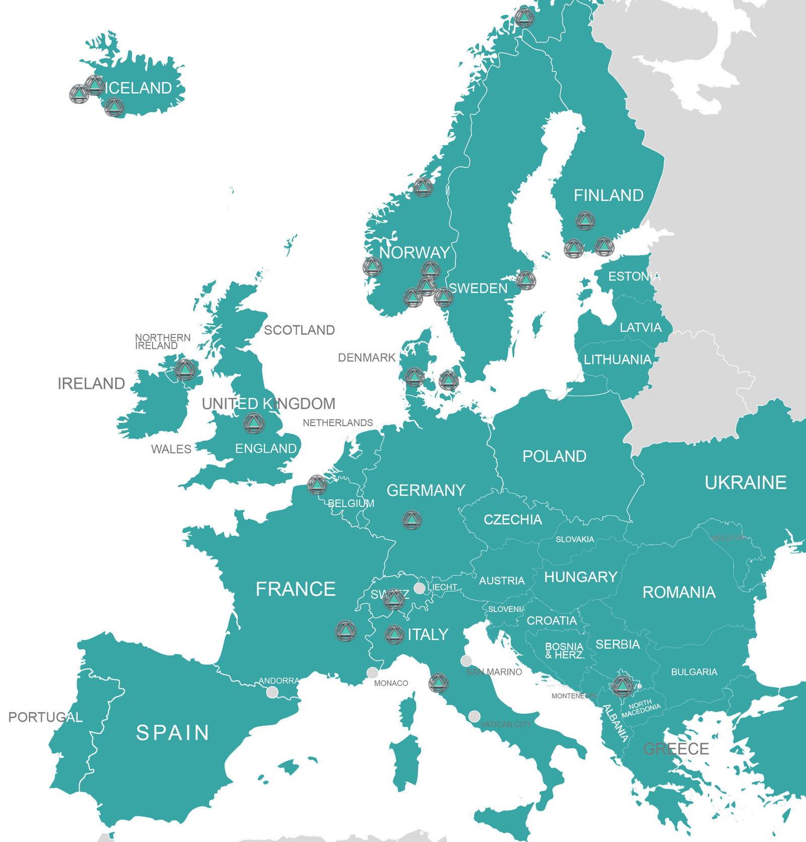Service Network Map